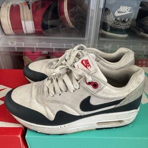 Nike Air Max One SP “Canvas Red” – Size 5Y / Women’s 6.5 – $60